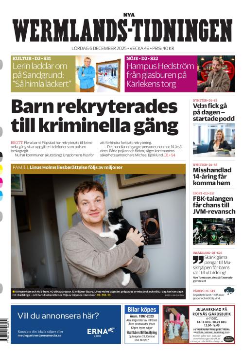 Nya Wermlands-Tidningen 6.12.2025