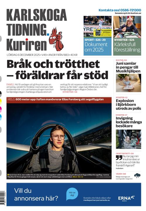Karlskoga Tidning-Kuriren 6.12.2025