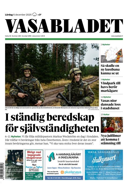 Vasabladet 6.12.2025