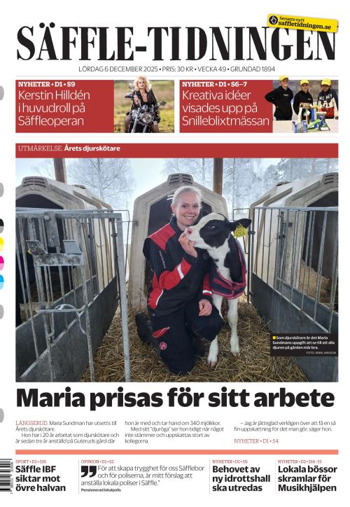 Säffle-Tidningen 6.12.2025