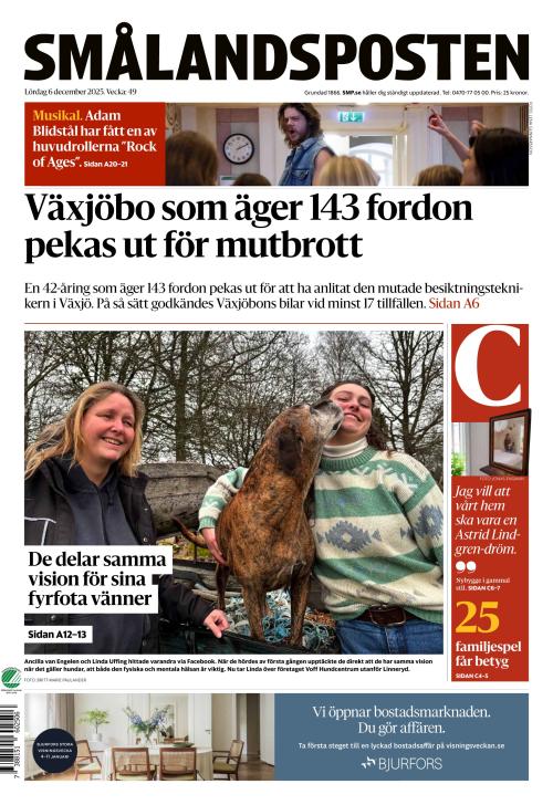 Smålandsposten 6.12.2025