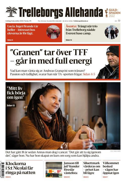 Trelleborgs Allehanda 6.12.2025