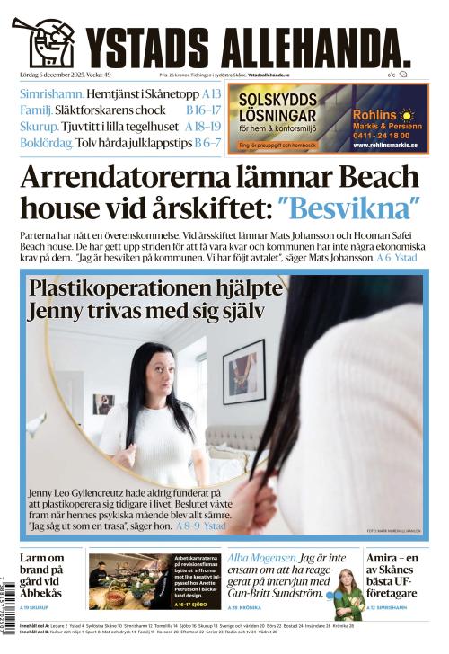 Ystads Allehanda 6.12.2025