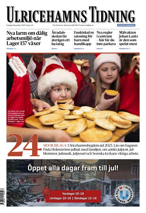 Ulricehamns Tidning 6.12.2025