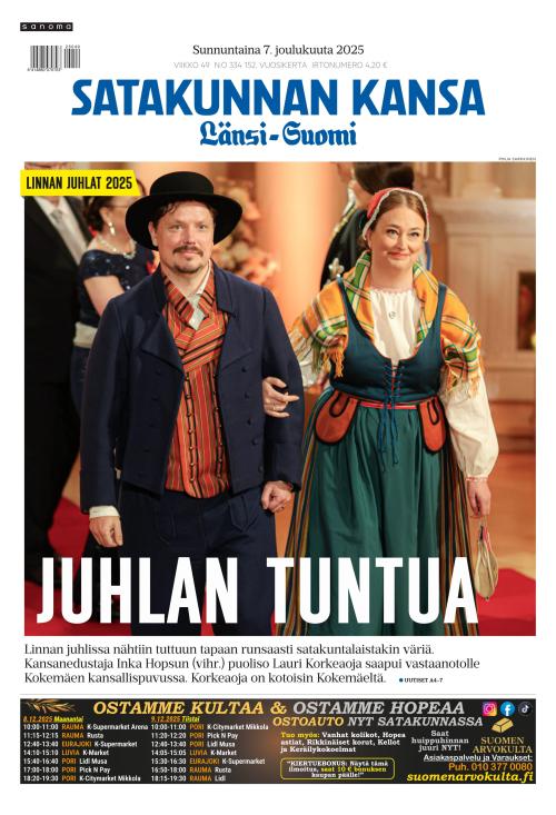 Satakunnan Kansa Länsi-Suomi 7.12.2025