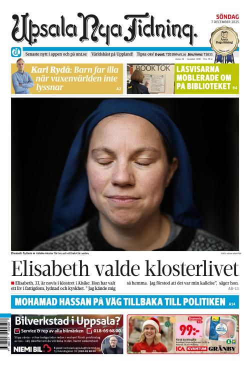 Upsala Nya Tidning 7.12.2025