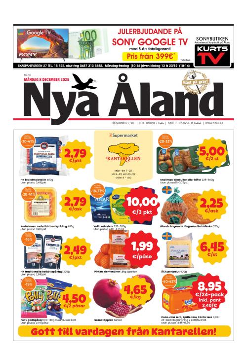 Nya Åland 8.12.2025