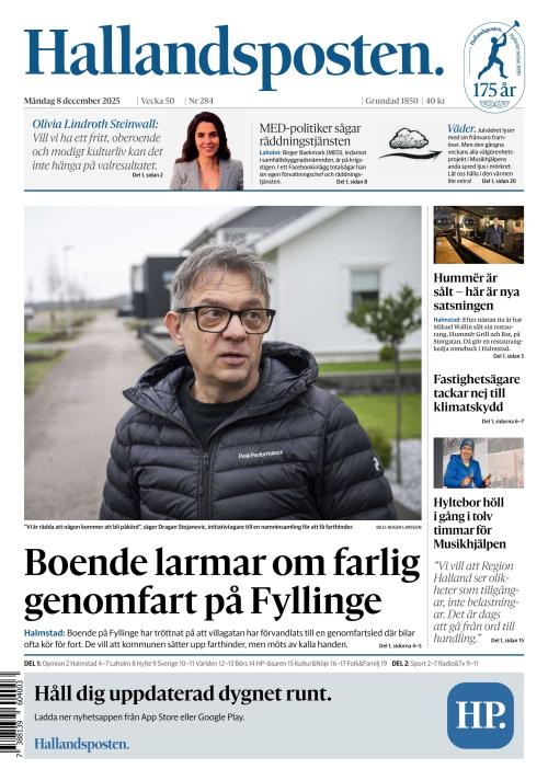 Hallandsposten 8.12.2025