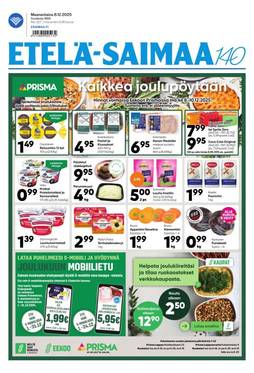 Etelä-Saimaa 8.12.2025