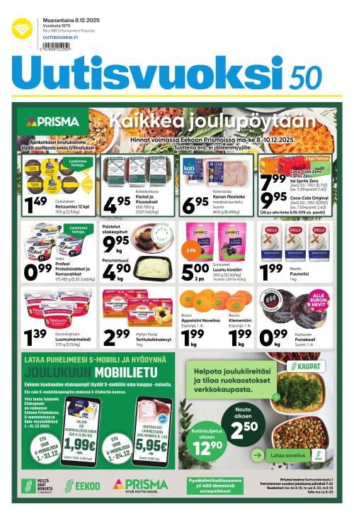 Uutisvuoksi 8.12.2025