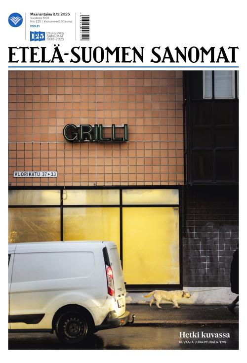Etelä-Suomen Sanomat 8.12.2025