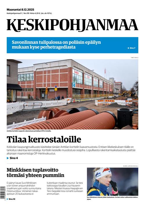 Keskipohjanmaa 8.12.2025