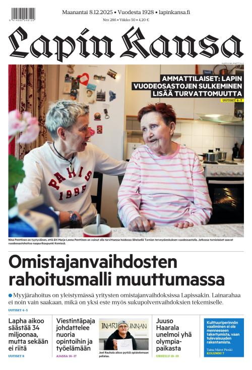 Lapin Kansa 8.12.2025