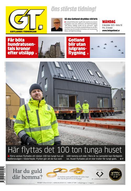 Gotlands Tidningar 8.12.2025