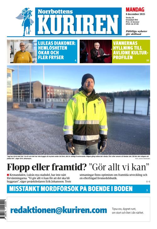 Norrbottens-kuriren 8.12.2025