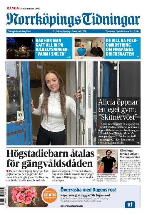 Norrköpings Tidningar 8.12.2025