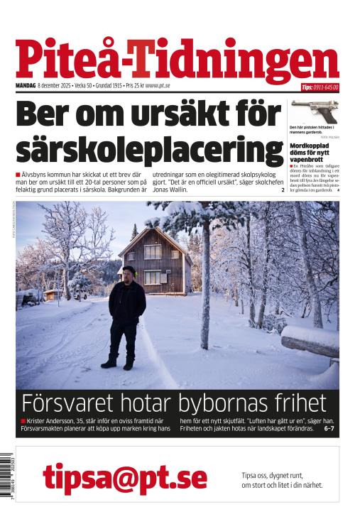 Piteå-Tidningen 8.12.2025