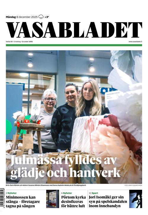 Vasabladet 8.12.2025
