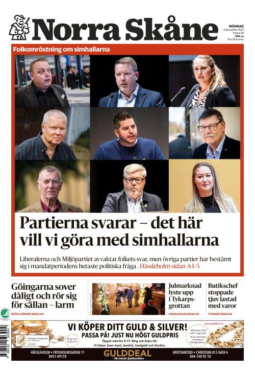 Norra Skåne 8.12.2025