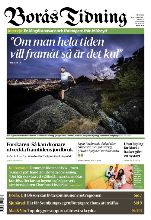 Borås Tidning 8.12.2025