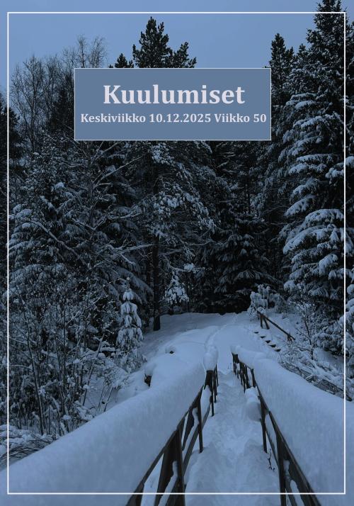 Pyhäjoen Kuulumiset 8.12.2025