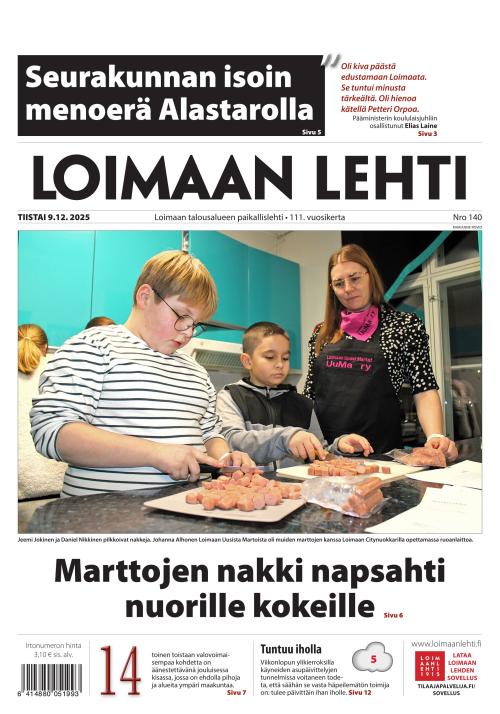 Loimaan Lehti 9.12.2025