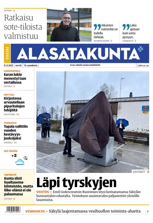 Alasatakunta 9.12.2025