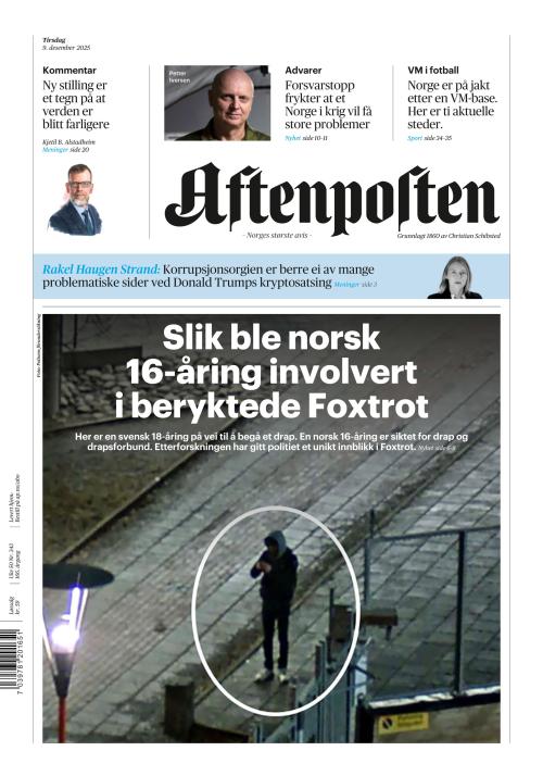 Aftenposten 9.12.2025
