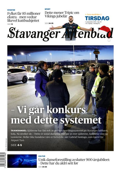 Stavanger Aftenblad (NO) 9.12.2025