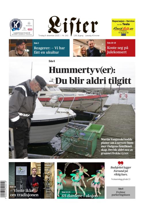 Lister (NO) 9.12.2025