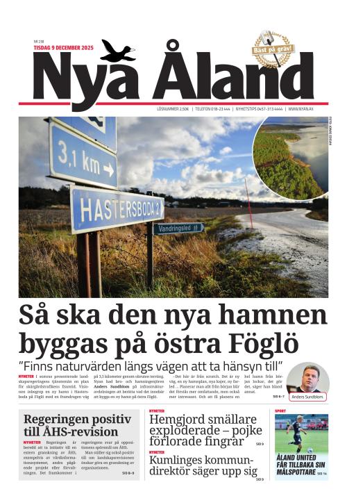 Nya Åland 9.12.2025