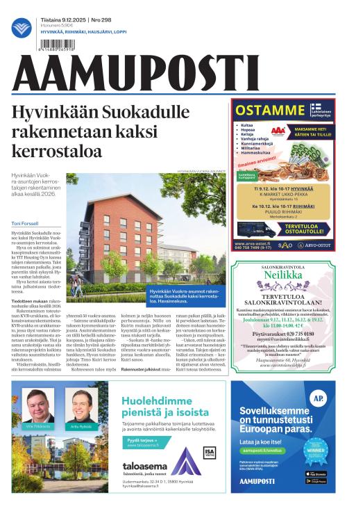Aamuposti 9.12.2025