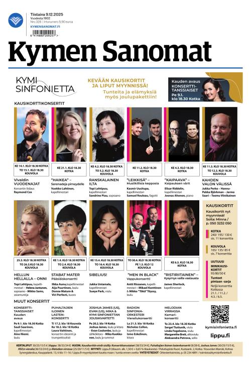 Kymen Sanomat 9.12.2025