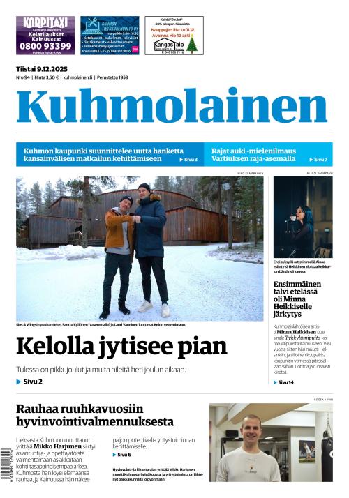 Kuhmolainen 9.12.2025