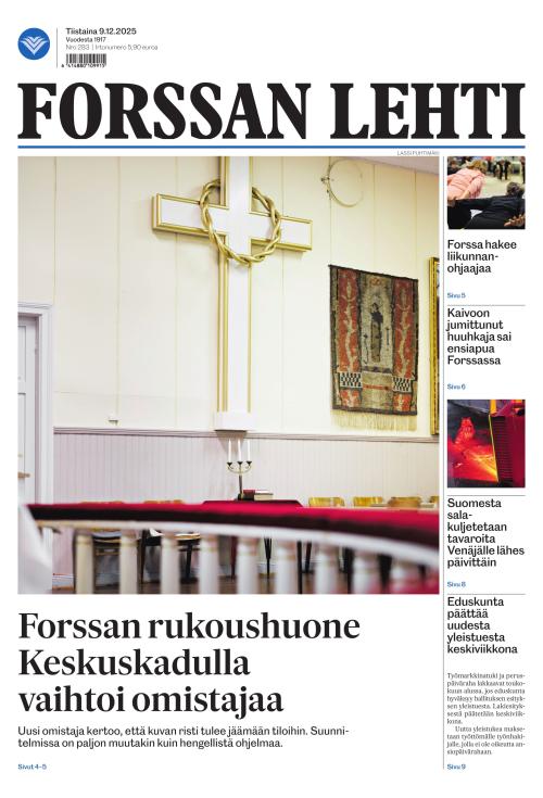 Forssan Lehti 9.12.2025