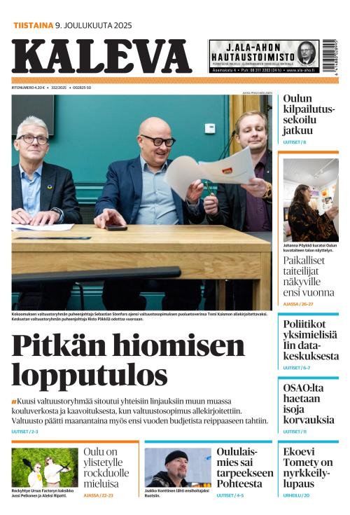 Kaleva 9.12.2025