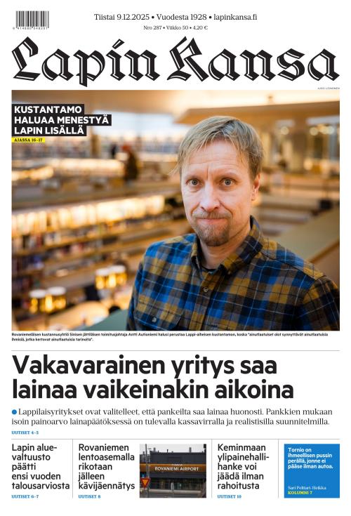 Lapin Kansa 9.12.2025