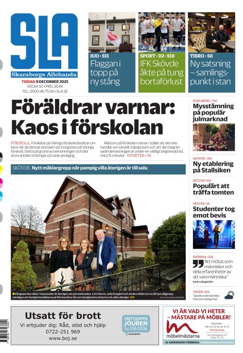 Skaraborgs Allehanda 9.12.2025