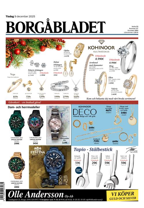 Borgåbladet 9.12.2025