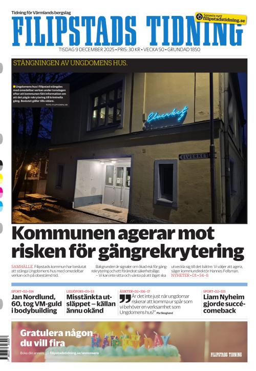 Filipstads Tidning 9.12.2025
