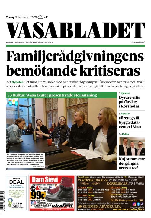 Vasabladet 9.12.2025
