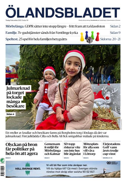 Ölandsbladet 9.12.2025