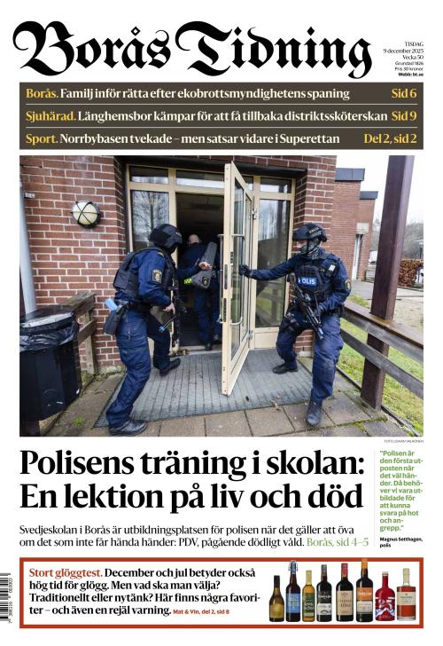Borås Tidning 9.12.2025