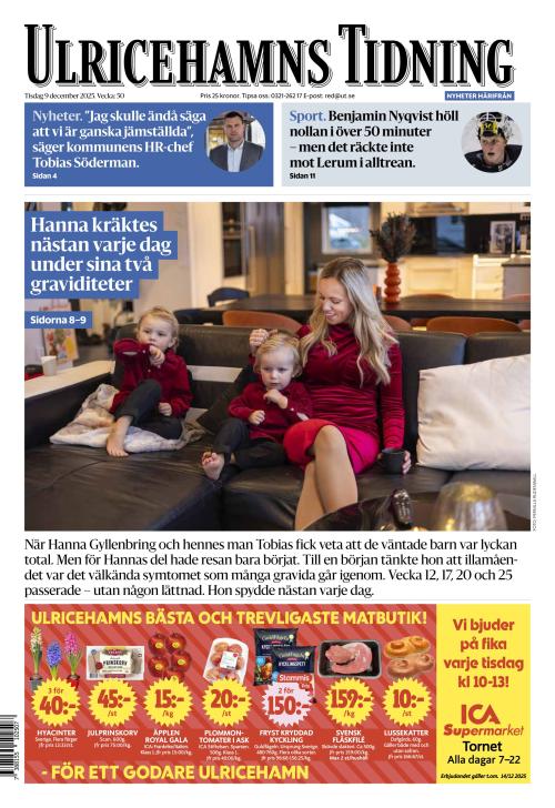 Ulricehamns Tidning 9.12.2025