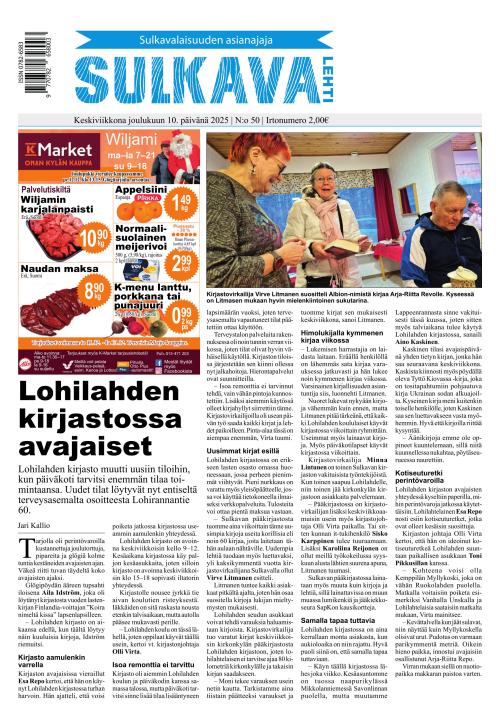 Sulkava-lehti 10.12.2025