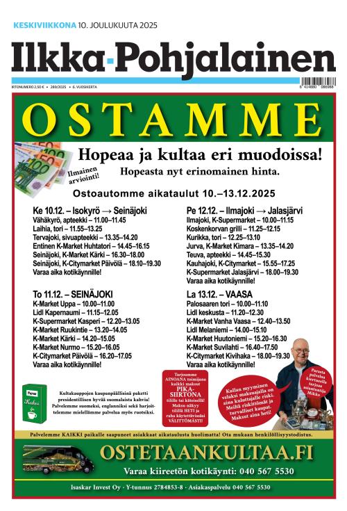 Ilkka-Pohjalainen 10.12.2025