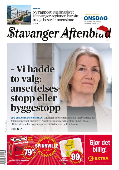 Stavanger Aftenblad (NO) 10.12.2025