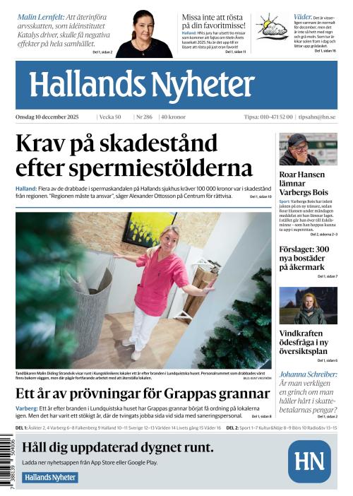 Hallands Nyheter 10.12.2025
