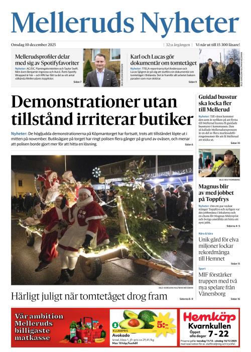 Melleruds nyheter 10.12.2025