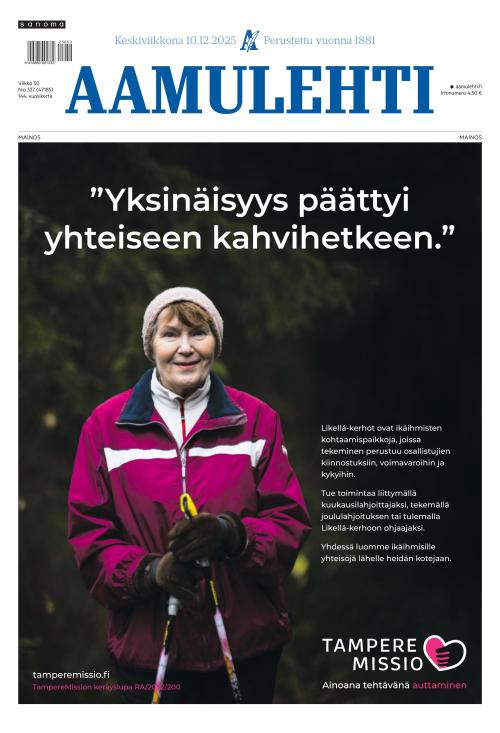Aamulehti 10.12.2025